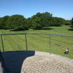 Vue sur le cimetière de La Cambe - photo prise par Gaëlle