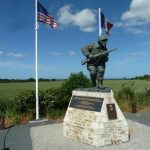 Stèle de Dick Winters (route d'Utah)