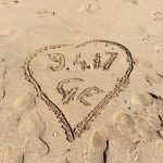 Un coeur à Utah Beach (St Martin de Varreville)