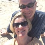 Un couple d'amoureux à Utah Beach