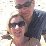 Un couple d'amoureux à Utah Beach