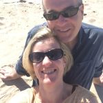 Un couple d'amoureux à Utah Beach