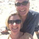 Un couple d'amoureux à Utah Beach