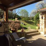 12h30 - Shooting photos de la Petite Source par Gaëlle - Notre terrasse (vue jardin)