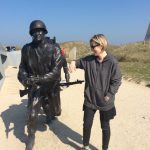 16h20 – Gaëlle à plage de la Madeleine (alias Utah Beach