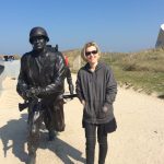 16h20 – Gaëlle à plage de la Madeleine (alias Utah Beach