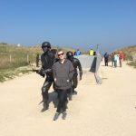 16h20 – Gaëlle à plage de la Madeleine (alias Utah Beach